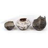 Image 1 : 3 Prehistoric Native American Pottery Jars