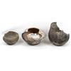 Image 6 : 3 Prehistoric Native American Pottery Jars