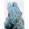 Image 4 : Zuni Turquoise Double Rabbit Fetish by F. Cheama