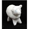 Image 1 : Zuni White Marble Lamb by Bryston Bowannie