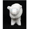 Image 2 : Zuni White Marble Lamb by Bryston Bowannie