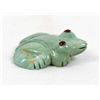Image 6 : Zuni Turquoise Frog Fetish by G. Quam
