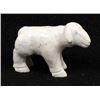 Image 1 : Zuni White Marble Sheep Fetish by B. Bowannie