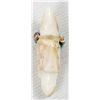 Image 11 : Zuni Fozzilized Ivory Bird Fetish by Annette Tsikewa
