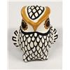 Image 1 : Native American Acoma Pottery Owl by L. Vallo