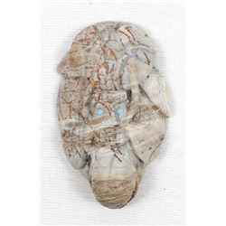 Large Zuni Picasso Marble Bumblebee Fetish, Coble