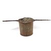 Image 3 : Antique Primitive Tin Can Strainer