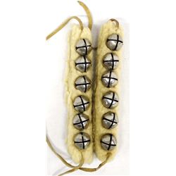 Set of 2 Navajo Wool Ankle Dance Bells