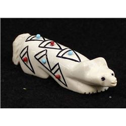 Zuni Stone Badger Fetish by Terrence Martza