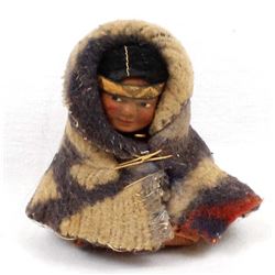 Vintage Skookum Sitting Doll