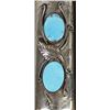 Image 2 : 2 Navajo German Silver & Turquoise Lighter Covers