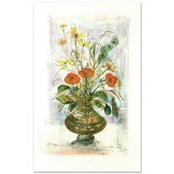  Amapola  Limited Edition Lithograph by Edna Hibel (1917-2014), Numbered and Han