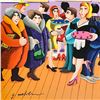 Image 2 : Yuval Mahler, "Opening Day" Hand Signed Limited Edition Serigraph on Paper with