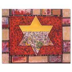 Victor,  Star of Jerusalem   Hand Signed Limited Edition Serigraph with Letter o