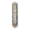 Image 1 : Raphael Abecassis Sterling Silver Electroform Mezuzah with Letter of Authenticit