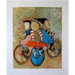 Graciela Boulanger  Three Bicycles 