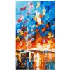 Image 1 : Leonid Afremov (1955-2019) "Night Comes" Limited Edition Giclee on Canvas, Numbe