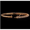 Image 3 : 14KT Rose Gold 1.59 ctw Diamond Bracelet