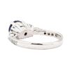 Image 3 : 1.41 ctw Sapphire and Diamond Ring - Platinum