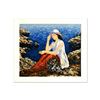 Image 1 : Igor Semeko, "Lady by the Cliffside" Limited Edition Serigraph, Numbered and Han