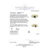 Image 4 : 1.03 ctw Blue Sapphire And Diamond Ring And Band - 14KT Yellow Gold