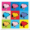 Image 1 : Peanuts, "Snoopy Goes Pop!" Hand Numbered Limited Edition Fine Art Print with Ce