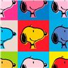 Image 2 : Peanuts, "Snoopy Goes Pop!" Hand Numbered Limited Edition Fine Art Print with Ce