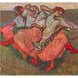 Edgar Degas - Russian Dancers