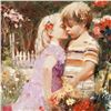 Image 2 : Pino (1939-2010), "The Kiss Revisited" Artist Embellished Limited Edition on Can