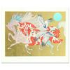 Image 1 : Guillaume Azoulay, "It Takes Two" Limited Edition Serigraph with Hand Laid Gold