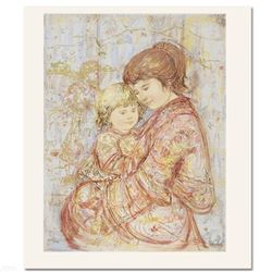 "Carolina & Suellen" Limited Edition Serigraph by Edna Hibel (1917-2014), Number