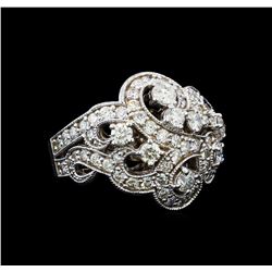 2.77 ctw Diamond Ring - 14KT White Gold