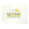 Image 1 : Wayne Ensrud "Silverado Winery, Napa Valley" Pencil Original Artwork; Hand Signe