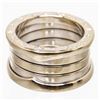 Image 3 : Bvlgari 18K White Gold B.zero1 Triple Ring 48