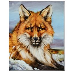 "Fantastic Fox" Limited Edition Giclee on Canvas by Martin Katon, Numbered and H