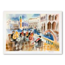 Michael Rozenvain, Hand Signed Limited Edition Serigraph on Paper with Letter of