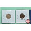 Image 2 : Canada One Cent - Strip of 2: 2005P; 2006P