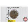 Image 1 : Lower Canada Half Penny Token 1812