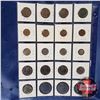 Image 2 : Canada Coins - Sheet of 20: One Cent (1876H; 1884; 1916; 1917; 1933; 1946; 1951; 1967) Five Cent (19