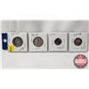 Image 1 : Canada Coins 2020 - Strip of 4: Five Cent; Ten Cent; Twenty Five Cent; Fifty Cent