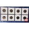 Image 2 : Canada Twenty Five Cent (8 Coins): 2012 Brock Non Color; 2012 Brock Color; 2013 Secord Non Color; 20