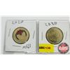 Image 1 : Canada Loonie - Strip of 2 Color - Un Charter: 2020; 2020