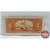 Image 2 : Bank of Canada $5 Bill 1935 : Osbourne/Towers A962033