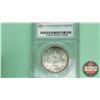 Image 2 : Canada Silver Dollar 1935 (SEGS Certified MS-63 Toned)