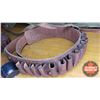 Image 2 : Tray Lot: Soft Shell Gun Case & Leather Shot Shell Ammo Belts (2)