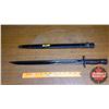 Image 1 : Bayonette w/Sheath (21-1/2" Total Length)