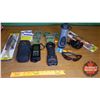 Image 1 : Tray Lot: Magellan GPS 2000, Hawkeye Handheld Digital Sonar System, Rapala Sunglasses, Berkley Elect