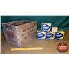 Image 1 : CIL Ammunition Wooden Crate with Vintage CIL Target Load Ammo Boxes (Crate = 9"H x 9-1/2"W x 14"D) (