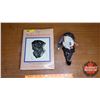 Image 1 : Hunting Dog Combo: Book "The Working Retrievers" by Tom Quinn & Hunting Dog Wall Mount Hat/Jacket Ho