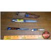 Image 2 : Combo Knives (3): Hunting Knife in Sheath & Pocket Knives (2)